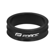 Force podloška a-head viljuške, anodizirana, 1 1/8 10mm aluminijum, crni ( 15585 )