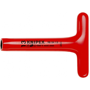 Knipex nasadni kljuc sa T-drškom izolovan 1000V 17mm 98 04 17