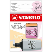 Stabilo: Boss Mini Pastellove marker set 3kom
