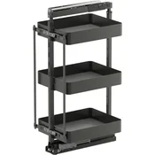 VS TAL Larder 2 set izvleka visoke omare Planero, ŠK 400 mm, lava, siva