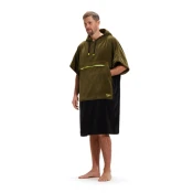 Speedo swim poncho unisex black/yellow s