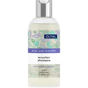 Olival Natural Mint and Lavender naravni šampon za suhe in poškodovane lase 250 ml