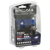 SIJALICA 12V H7 100W PX 26D +T10 PLAVA SPECTRA 4KO