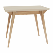 Blagovaonski stol na razvlacenje s bež plocom 65x90 cm Envelope - Ragaba
