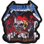 Metallica Master Of Puppets Skull Iron-On Patch