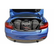 KJUST Komplet 4 kosov potovalnih torb SPORT za BMW 2 COUPE 2013+