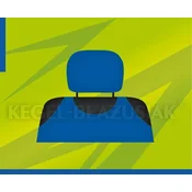 Headrest Covers (light blue)