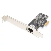 Digitus Digitus PCI Express Gigabit Ethernet omrežna kartica 2,5G (4-hitrosti) za strežnike in delovne postaje