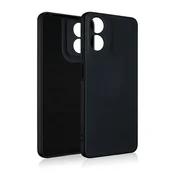 shumee Silikonski ovitek Beline za Motorola Moto G04G04s/E14 4G, črn