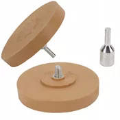 Rosfix GUMIJASTO KOLO/DISK ZA ODSTRANJEVANJE LEPILA Z OBROČNIKOV 90 MM + ADAPTER ZA IZVIJAČ, (22113288)