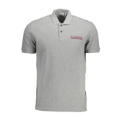 NAPAPIJRI POLO SHORT SLEEVES MEN GREY