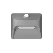 Immax 08309L - punjivo LED svetlo za stepenice sa senzorom STEP LIGHT 0,3 W/3,7 V 2200 mAh IP53 siva