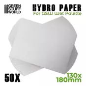 HYDRO PAPER sheet - 130x180mm - Pack x50