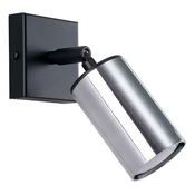 SOLLUX lighting Moderna črna stenska svetilka za branje WINX 1xGU10 10W SL.1366 Sollux Lighting