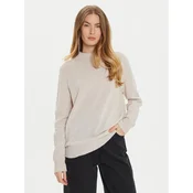 TWINSET Pulover 242TT3480 Écru Loose Fit