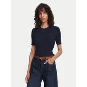 Tommy Hilfiger Pulover WW0WW41787 Mornarsko modra Regular Fit