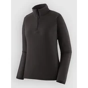 Patagonia Cap LW Zip Neck Base Layer Top black