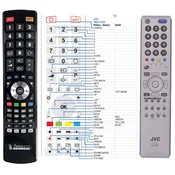 General JVC RM-C1930 - compatible General-branded remote control