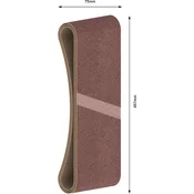 Brusni trak PRO X440, 75 x 457 mm, G100, 3 kosi