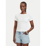 Patrizia Pepe Majica 2M4522/J407-W146 Bela Slim Fit