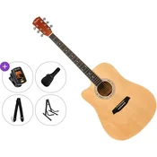 Pasadena PDC-10L Premium SET Natural Akusticna gitara