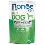 Monge grill janjetina i povrće 100g
