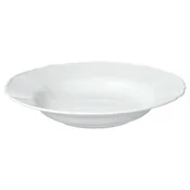 UPPLAGA Globok krožnik, bela, 26 cm
