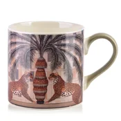 Mondex Skodelica porcelan Isaac Palma Pantery 9x13x9 večbarvna 1pc, (5000300845)