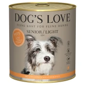 Dog´s Love Senior/Light puran - 24 x 800 g