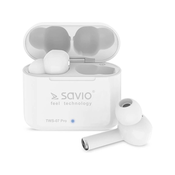 SAVIO Savio brezžične slušalke bluetooth 5.0 z napajalno banko tws-07 pro