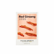 MISSHA Airy Fit Sheet Mask (Red Ginseng) - maska za obraz z izvlečkom rdečega ginsenga