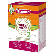 PLASMON Nutri-mune 2 kontinuirano mlijeko 2x350 g, 6m +