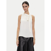 HUGO Bluza 50540259 Écru Regular Fit