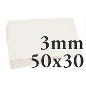 ONLY Brezova vezana plošča 3 mm 50x30 10 kosov