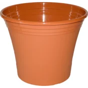 Plastični cvetlični lonček Iris TERRACOTTA 17 cm