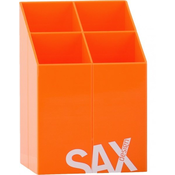 ICO držalo za pisala SAX QUADRO, oranžno