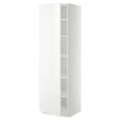 METOD Visoki element s policama, bela/Ringhult bela, 60x60x200 cm