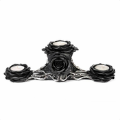 Dekoracija (svečnik) ALCHEMY GOTHIC - Triple Rose - V96