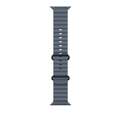 49mm Anchor Blue Ocean Band - Black Titanium Finish