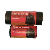 Džak za smece tanji 120L 10/1 crne ( 14354 )