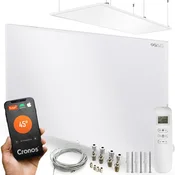 Komplet belega IR grelnega panela Graphene PRO CGP-1100TWP + stropni nosilec znamke