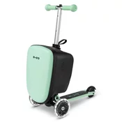 micro otroški skiro s kovčkom luggage junior mint