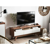 TV-omarica Berwyn 242 Temen les, Bela, 140x53x39cm