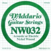 DADDARIO STRUNA DADDARIO ZA E-KITARO NW032