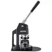 VEVOR Stroj za izdelavo gumbov 3-v-1 32x58x75 mm Črn