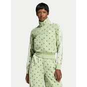 adidas Jopa Satin Polka Dots Tt Track Top LI2854 Zelena Regular Fit