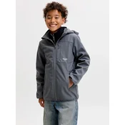 Jack & Jones Junior Prehodna jakna JJTheo antracit
