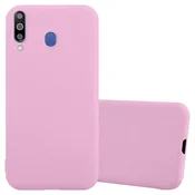 Cadorabo Cadorabo Case, združljiv s Samsungom v Candy Pink - Zaščitni pokrov iz fleksibilnega silikona TPU, (20568676)