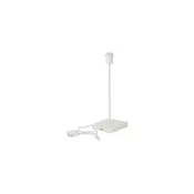 Stona lampa sa USB portom 1xE27/15W/230V bela