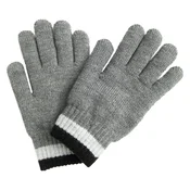 Cool Club rokavice 5 prstov CAB3132678 F siva 134/146